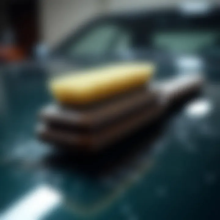 Comparison of different types of detailing brushes
